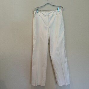 Talbots White Slacks (Lined)